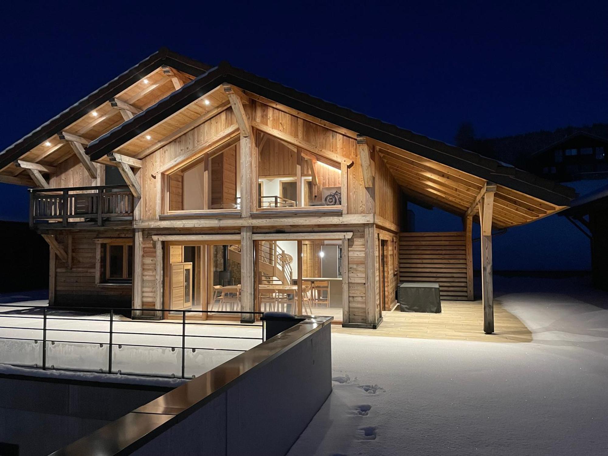 Chalets Coeur Du Lac Malbuisson Exterior photo
